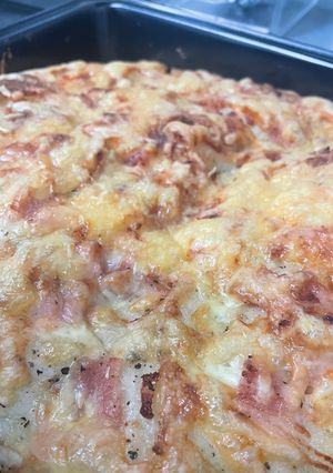 ベーコンチーズフォカッチャ🧀🥓🧅-レシピのメイン写真