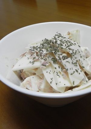 ラクチン♪美味しい♪かぶのツナマヨサラダ-レシピのメイン写真