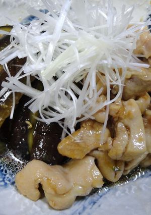 茹で☆鶏なす☆-レシピのメイン写真
