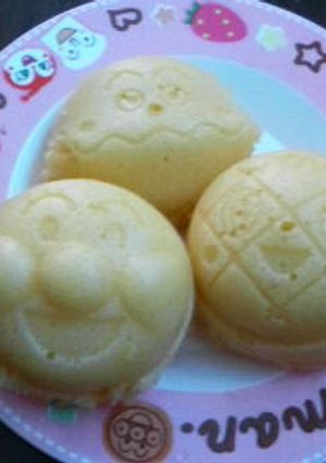 アンパンマンもこもこパンケーキやさん-レシピのメイン写真