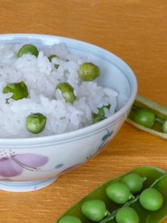 基本のえんどう豆ご飯✿-レシピのメイン写真
