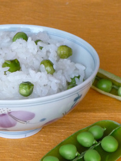 基本のえんどう豆ご飯✿-レシピのメイン写真