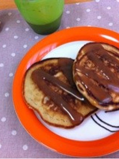 卵なし混ぜるだけパンケーキ-レシピのメイン写真