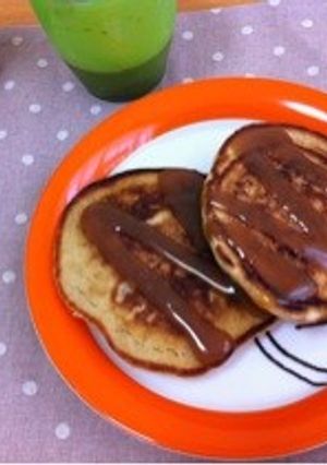 卵なし混ぜるだけパンケーキ-レシピのメイン写真