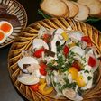 昆布入り魚介類のブイヤベース