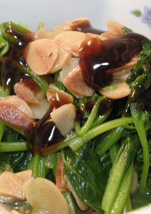 元中華料理人の夫作！簡単ほうれん草炒め☆-レシピのメイン写真