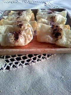 餃子の皮でチョコバナナ揚げ-レシピのメイン写真