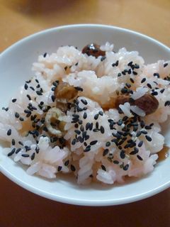 炊飯器で甘納豆のお赤飯-レシピのメイン写真