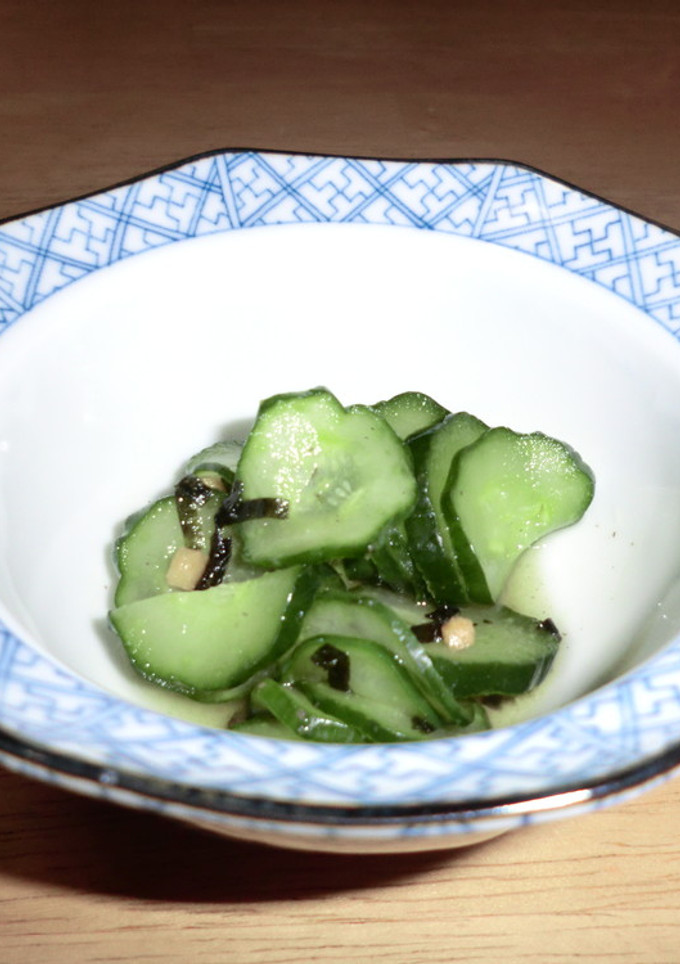 お茶漬けの素で簡単！きゅうりの酢の物☆-レシピのメイン写真