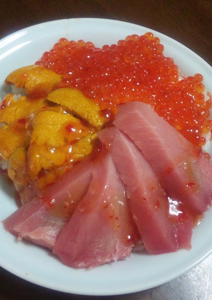 うちの簡単！！海鮮丼-レシピのメイン写真