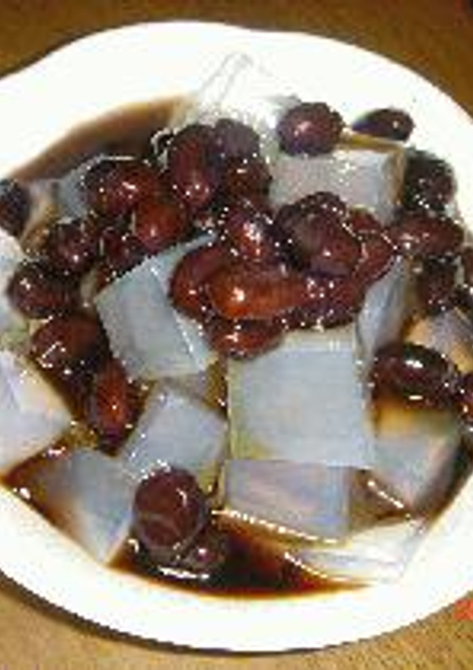 黒豆の豆寒天-レシピのメイン写真