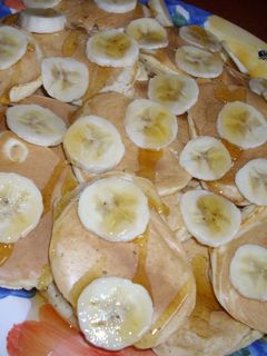 バナナパンケーキ-レシピのメイン写真