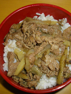 新玉ねぎで牛丼♪-レシピのメイン写真