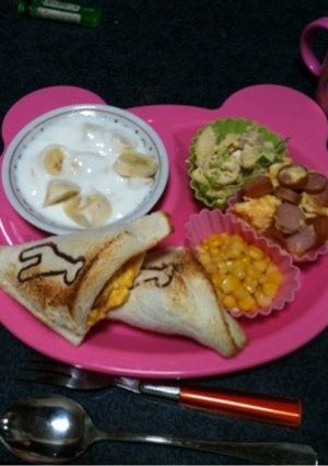 可愛い サンドウィッチ‼超簡単‼-レシピのメイン写真