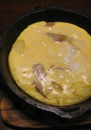 百スキでチーズ入りキッシュ-レシピのメイン写真
