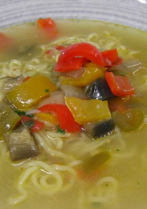 騙されたー。イタリアンラーメン？？-レシピのメイン写真