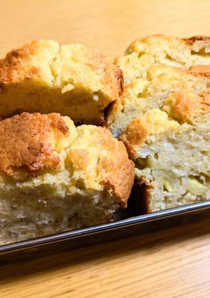 サクサクバナナパウンドケーキ-レシピのメイン写真