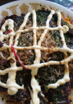 簡単昼ごはんキムチ納豆焼き-レシピのメイン写真