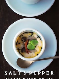 ***ひじき煮と空豆★茶碗蒸し***-レシピのメイン写真
