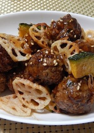 照り焼きミートボール-レシピのメイン写真