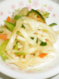 大根サラダ-レシピのメイン写真