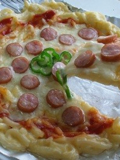 ウマウマ☆うどんピザ☆-レシピのメイン写真