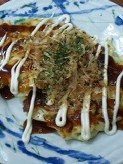 うどんDEお好み焼き(^_^)/-レシピのメイン写真