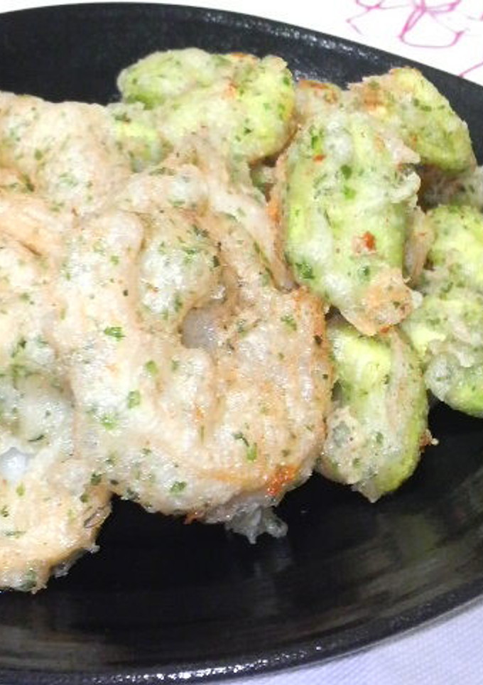 ✿はちくとそらまめの磯辺揚げ✿-レシピのメイン写真