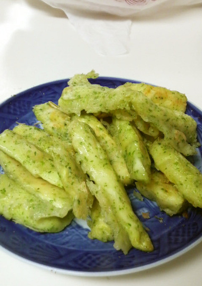 磯いそしい☆ゴーヤのワタの☆てんぷら揚げ-レシピのメイン写真