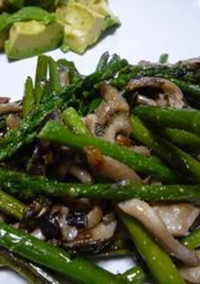 アスパラときのこのイタリアン風炒め-レシピのメイン写真