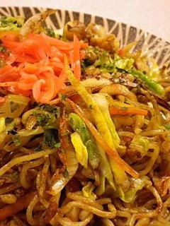 パラッと屋台風!「東京ソース焼きそば」-レシピのメイン写真