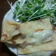 納豆とチーズの油揚げ包み焼き