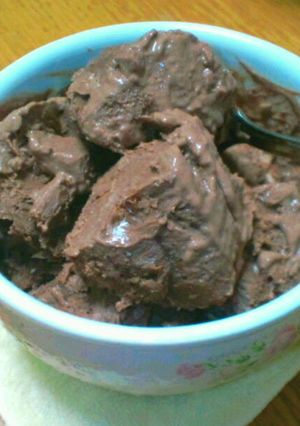 *豆腐で作る濃厚バナナチョコアイス*-レシピのメイン写真