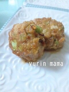 余った餃子の具でつくね-レシピのメイン写真