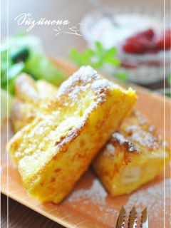 リッチでボリューミーなフレンチトースト♪-レシピのメイン写真