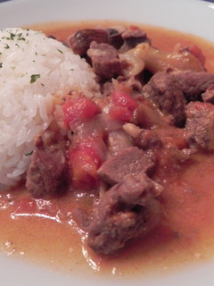 ビーフとマッシュルームのストロガノフ風♪-レシピのメイン写真