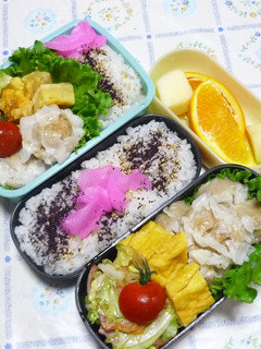 お弁当(21)-レシピのメイン写真