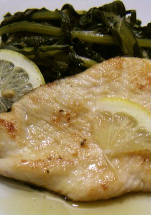 鶏の胸肉のスカロッピーナ・レモン版♪-レシピのメイン写真