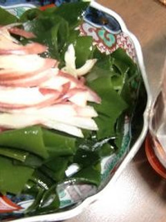 岩手の刺身わかめ、三杯酢は1:2:3-レシピのメイン写真