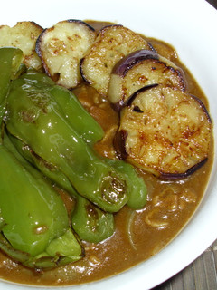 いつものカレーに☆焼き野菜をトッピング☆-レシピのメイン写真