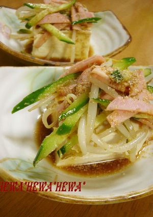 冷やし中華みたいな♡♥冷ややっこ-レシピのメイン写真
