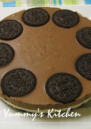 Wなオレオチーズケーキ-レシピのメイン写真