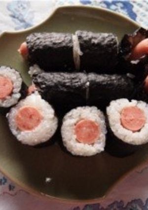 細巻きウインナー寿司-レシピのメイン写真