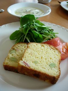 ベーコンと枝豆のケーク・サレ-レシピのメイン写真