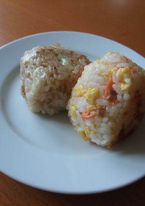 朝ごはんにお勧め！焼きおにぎり-レシピのメイン写真