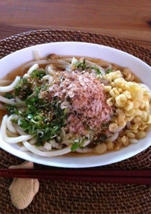 薬味たっぷり‼ヘルシー冷うどん-レシピのメイン写真