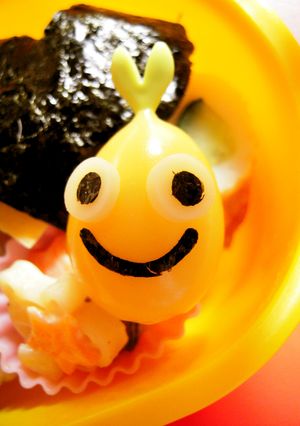 キャラ弁☆お弁当のおかず☆うずら君☆-レシピのメイン写真