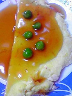 ふわっとかに玉☆グリーンピース入あんかけ-レシピのメイン写真