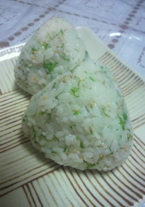 大葉と白胡麻のおにぎり-レシピのメイン写真