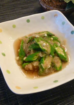 オクラと大根おろし-レシピのメイン写真